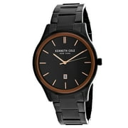 Kenneth Cole Men's 3-Hand Black Dial Watch - KC50499001