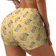 thumbnail image 1 of Balery mouse and cheese Pantalones cortos de entrenamiento estampados para mujer, sin costuras, ajustados, para gimnasio, yoga, correr, deportes, ejercicio activo, fitness.-X-Large, 1 of 8
