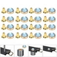 thumbnail image 4 of Crystal Rivets, Durable Color Crystal Rivets, Wear-resistant For Down Jackets Leather Products ANGGREK Bebe azul, 4 of 8