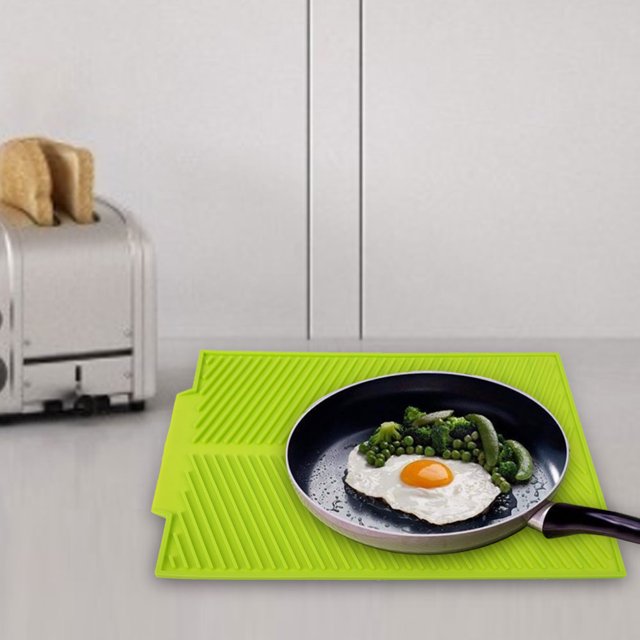 Extra Large Dish Drying Mat Heat Silicone Pad for Kitchen Accessories