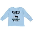 thumbnail image 3 of Inktastic Daddy Future Hunting Buddy Boys or Girls Long Sleeve Toddler T-Shirt, 3 of 5