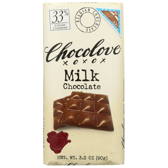 Chocolove Milk Chocolate , 3.2 Oz
