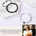 thumbnail image 2 of I Love You 100 Languages Bracelets, Adjustable 100 Languages I Love You Gifts for Boyfriend Dad Husband Anniversay Birthday Valentine's Day, 2 of 5