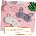 thumbnail image 5 of Sleep Eye Mask Sleep Mask 3pcs Bunny Ears Eye Mask Blindfolds for Plush Rabbit Ears Girl Eye Mask for Sleeping Sleeping Mask Sleeping Eye Mask, 5 of 5