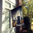 thumbnail image 2 of Black Pug Spooky Halloween House Flag 28 in x 40 in, 2 of 5