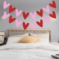 thumbnail image 3 of Decoraciones Colgantes perfecl Pancartas de Corazones Guirnaldas de Y Rosas 2 piezas, 3 of 7