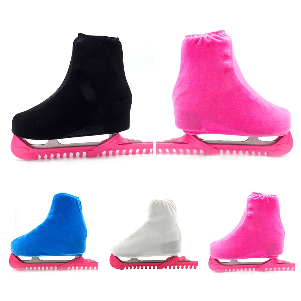 1 Pair Figure Ice Skate Velvet Boot Covers Guard Protector Skates Overshoes