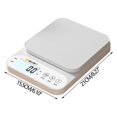 thumbnail image 3 of Nilvkv High-Precision Kitchen Scale-0.1g Accuracy 10KG Capacity Tare Function Auto Shut-Off for Baking Food, 3 of 5