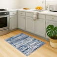 thumbnail image 2 of Suelur Washable Rug 2x3 Non Slip Rugs for Entryway Indoor Door Mat Super Soft Small Area Rug with Rubber Backing for Kitchen Bedside, Navy Blue/Gray/Neutral/Multi, 2 of 8