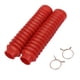 thumbnail image 5 of PAR DE CUBIERTAS ANTIPOLVO DE GOMA PARA AMORTIGUADORES DELANTEROS NUEVO Rojo . Cola Frente Amortiguador guardapolvos, 5 of 8