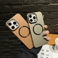 thumbnail image 4 of Dteck Case for iPhone 16 Pro,Shockproof Hard PC Case Compatible with MagSafe Camera Stand Cover,Gold, 4 of 8
