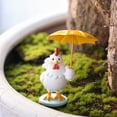 thumbnail image 4 of Funny Chick Statue, Resin Table Art Sculpture,Easter Hen Figurine Decoration, Home Office Desk Ornaments, Farmhouse Animal Kitchen Countertop Ornament, 4 of 8