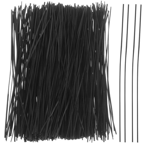 Voiceine 1000pcs Garden Plant Coated Wire Versatile Plant Twist Cords Plant Securing Twist Ties Garden Cable Ties for Binding and Supporting Plants