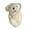 Beige, variant on Adorable Plush Articulated Bear Crafting Set Featuring Adjustable Bead Chain For Individualized Gifts