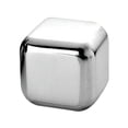 thumbnail image 2 of Wosthever Whisky Stones Acero Inoxidable Cubitos de Hielo Piedras de enfriamiento Reutilizables Whisky Wine Keep Cold Drink para Cerveza Kits de equipo de elaboración de vino No.1, 2 of 5