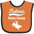 thumbnail image 3 of Inktastic Future Rodeo Champ Bull Rider Boys Baby Bib, 3 of 4