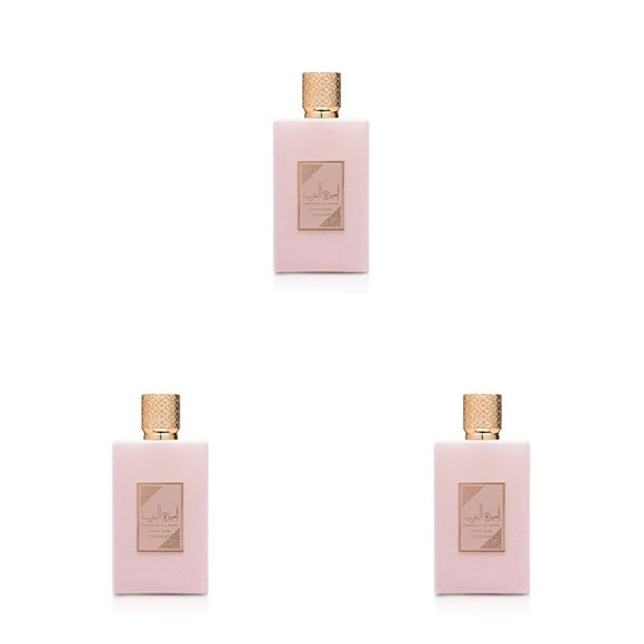 Perfume Lattafa Asdaaf Ameerat Al Arab Prive Rose 100 ml x3