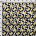 thumbnail image 4 of oneOone Velvet Black Fabric Abstracts Sewing Craft Projects Fabric Prints By Yard 58 Inch Wide, 4 of 4