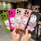 thumbnail image 2 of Para iPhone 11 12 13 Pro Max Carcasa 3D Hello Kitty Maquillaje Espejo Funda De Teléfono Onda Silicona Chica Regalo A Prueba De Golpes Cubierta Trasera, 2 of 4