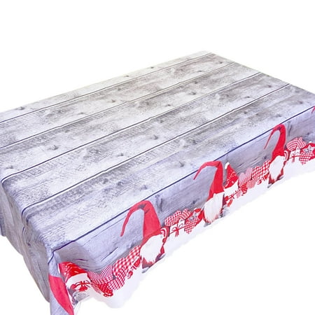 

TMOYZQ Christmas Decorations Decorative Christmas Tablecloths Cartoon Home Tablecloth Cartoon Christmas Party Decorations Home Decorations Festival Table Cover Gift on Clearance