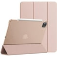 thumbnail image 1 of Supershield Case iPad Pro 11 Slim Stand Hard Back Shell Smart Cover for iPad Pro 11 Inch 4th Generation 2022 /3rd Generation 2021 /2nd Gen 2020  - Rose Gold, 1 of 5