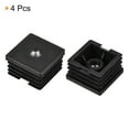thumbnail image 3 of 4Pack Inserts for Square Tubes with M8 Thread, for 1.57"x1.57" OD Square Tube Furniture Leg Plug, 3 of 6