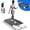 White-90CM, variant on 2-in-1 Under Desk Treadmill, Walking Pad with Remote Control, Portable Jogging Machine for Home Office, Installation-Free