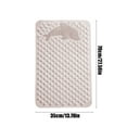 thumbnail image 3 of Non-Slip Bath Mat with Suction Cups | Dolphins Design Foot Scrubber | PVC Waterproof Floor Mat for Shower & Bathtub | 35x70cm Quick-Dry Bathroom Mat in 5 Colors, 3 of 6