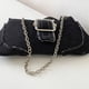 thumbnail image 2 of Bolso Mezclilla para Mujer Hobo Vintage Elegante Viajes Al Aire Libre (), 2 of 7