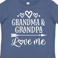 thumbnail image 4 of Inktastic Grandma Grandpa Love Me Grandchild Boys or Girls Toddler T-Shirt, 4 of 5