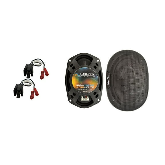 Fits Chrysler Town & Country 02-07 Rear Side Panel Replacement Speakers HA-R69