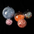 thumbnail image 3 of Bola transparente Bola navideña Bola decorativa hueca Caja de dulces de plástico Apertura y cierre Bola de flor eterna Bola transparente, 3 of 5