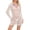 #076-White, variant on Women's Casual Long Sleeve Hollow Knit Swimsuit Cover Up V-Neck Breathable Knitted Fabric Sun Protection Beach Dress for Vacation Wear Gift
