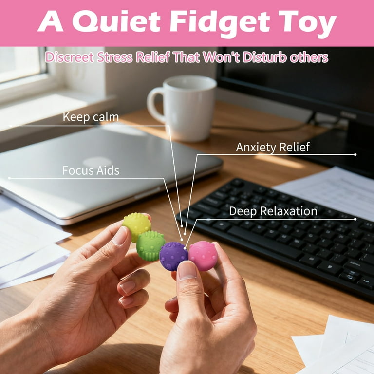 Magnetische Fidget Ringen - 3 stuks