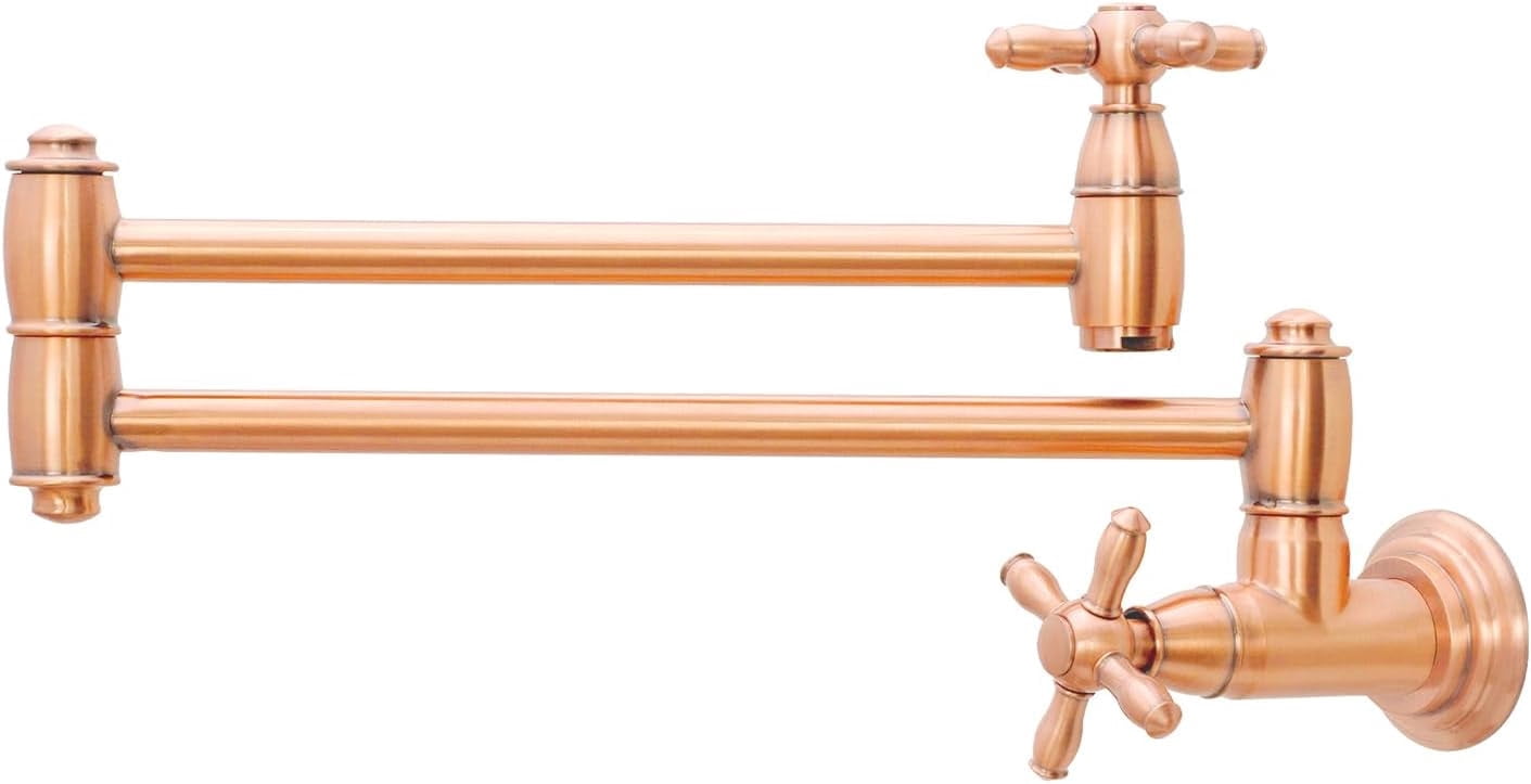 Kingston Brass Küchenarmatur Heritage – Mattschwarz, Mit Seitensprüher | 21,4 Cm Auslauf, Tropffrei