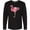 AB-Black, variant on Pink Flamingo Long Sleeve T-Shirt