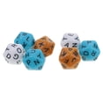 thumbnail image 5 of LeeQinersw Acrylic Opaque Polyhedral Dice D20 20-Die English Alphabet Dices for Tabletop, 5 of 9