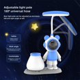 thumbnail image 3 of Space Bear Table Lamp Handmade Diy Cartoon Reading Led Light Unique Gift For Kids Children, 3 of 14