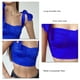 thumbnail image 5 of Camiseta sin mangas con tirantes para mujer, de color puro, ajustable, transpirable, agradable para la piel, corta, sin mangas, para fiesta en la playa, azul M, 5 of 6