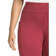 Terra and Sky Women's Plus Size Capri Leggings with Cell Phone Pocket