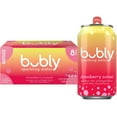 thumbnail image 2 of bubly Strawberry Sunset Sparkling Water, 12 fl oz, 8 Pack Cans, 2 of 8