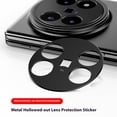 thumbnail image 5 of Hollow Lens Frame Scratchproof Frosted Protective Film for X Fold5 Rear Camera Cover Case Aluminum Rings Film, 5 of 8