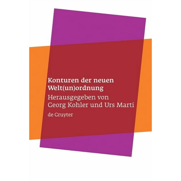 Konturen der neuen Welt(un)ordnung, (Hardcover)