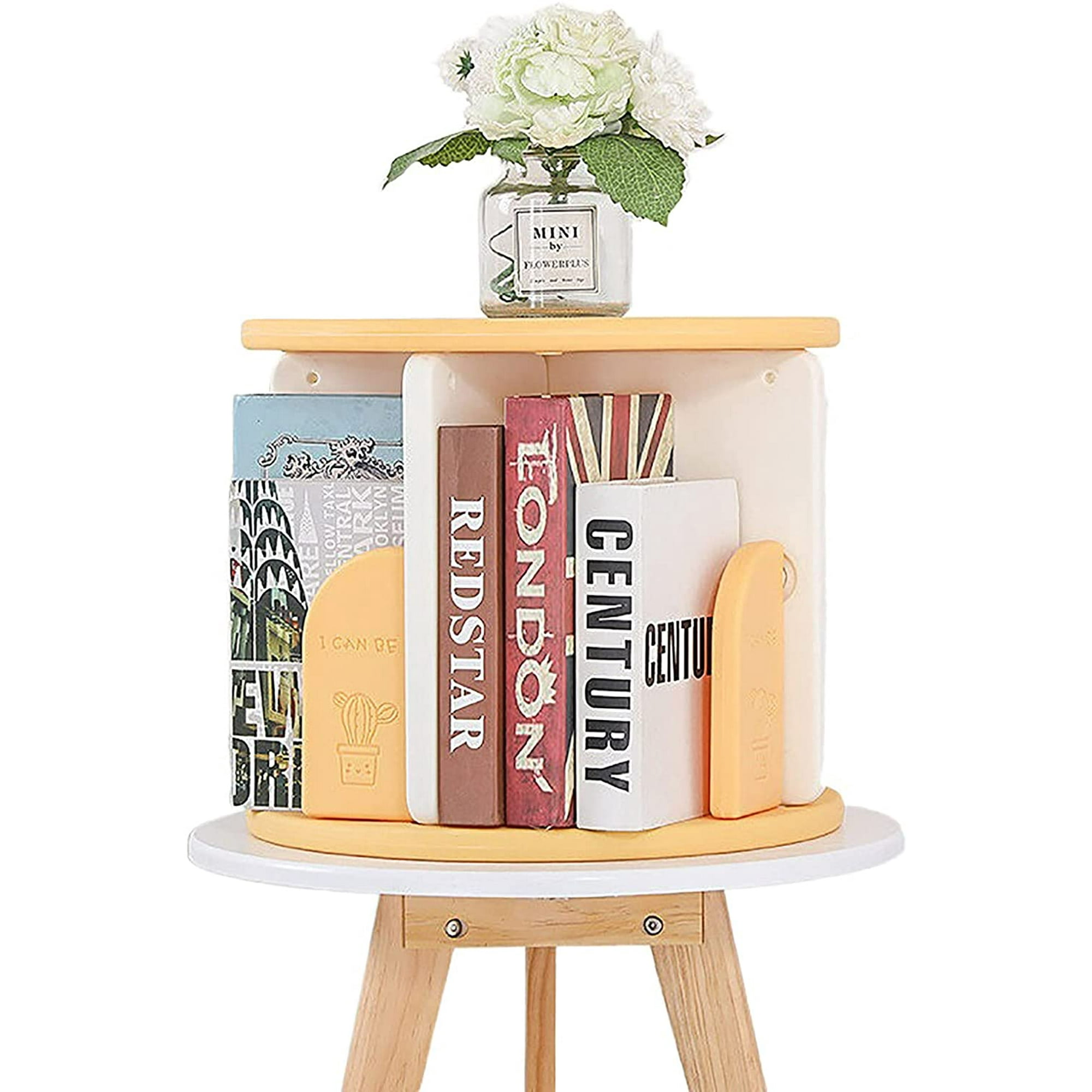 Rotating Bookcase Stackable Shelves, Assemble Yourself Bookcases