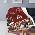 thumbnail image 4 of Customized Blankets with Photos Personalized Picture Collage Blanket Soft Using My Own Photos Custom Gifts for Halloween, Family, Friends Gifts-150X200cm, 4 of 6