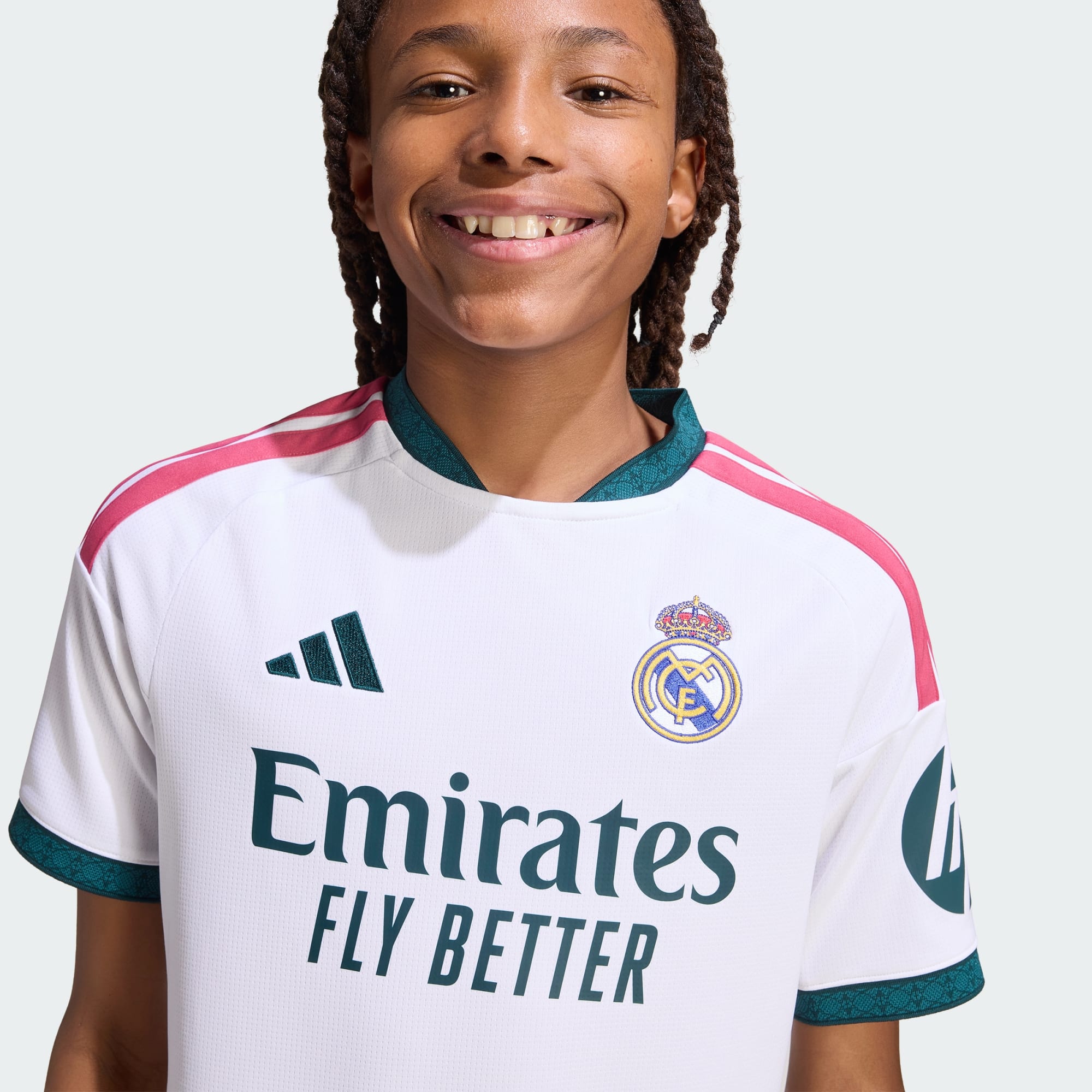 Adidas Real Madrid CF 2026/27 Youth Home Jersey White photo 5