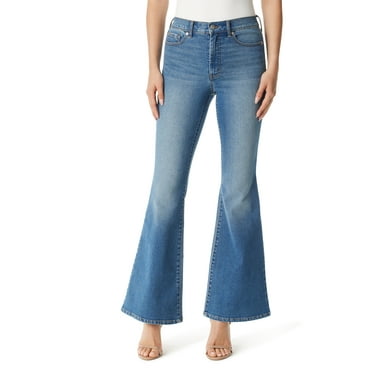 Jessica Simpson Women's and Women's Plus Daisy Fitted Flare Jeans, 30.5", 32.5", and 34.5" Inseams, Sizes 2-26W