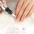 thumbnail image 2 of Kit de taladro de uñas eléctrico inalámbrico Unique Bargains 20000 RPM blanco, 2 of 8