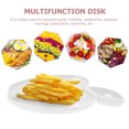 thumbnail image 4 of 6pcs Creative Apple-shaped Dip Plates Household Dumpling Plates Kitchen Gadgets, 4 of 7