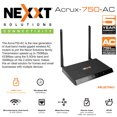 thumbnail image 1 of Nexxt Acrux750-AC Wireless AC Router Simultaneous Dual-Band High Speed 4P 10/100/1000, 1 of 2